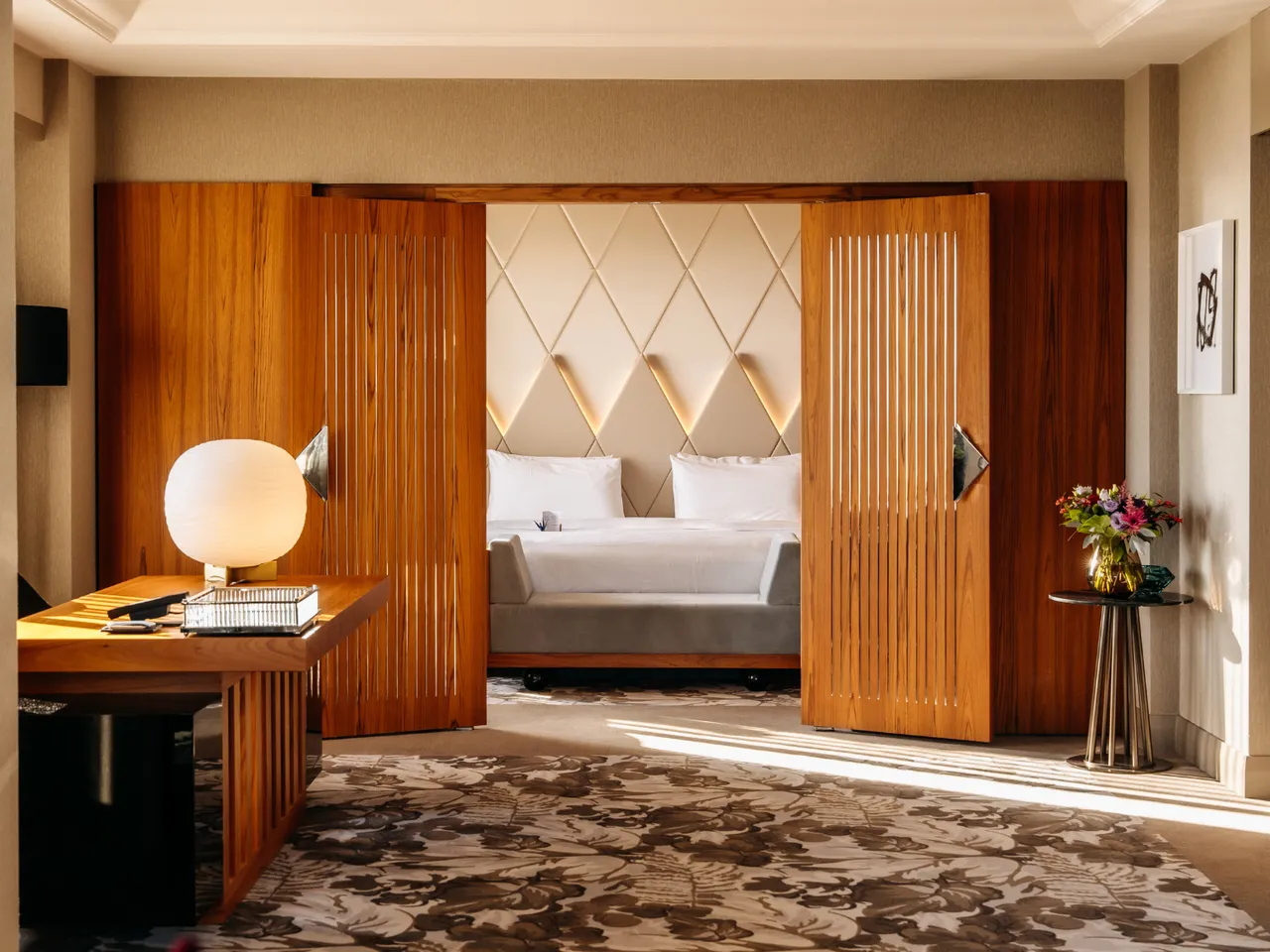 Luxury hotel room